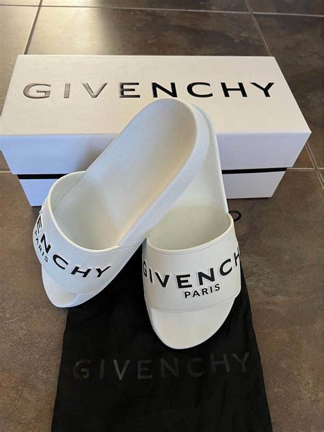 white givenchy slides replica|clear Givenchy slides.